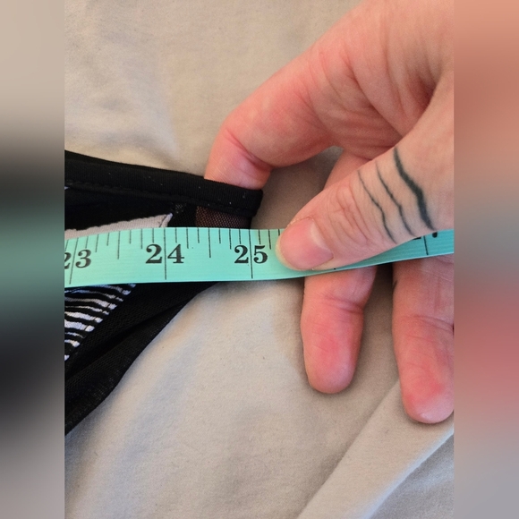 3RStreetwear | Striped Black and White Maxi Dress, Size L - Picture 5 of 8